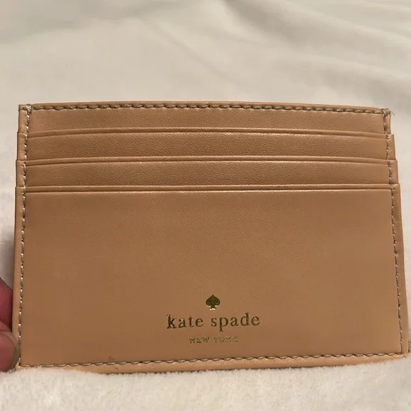 Kate Spade pink card holder - Picture 2 of 4